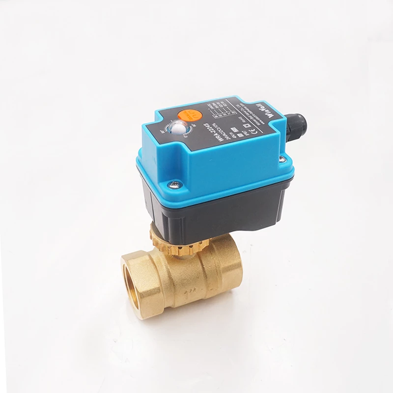 Winvall Electric Brass Ball Valve with 2 Wire Actuator