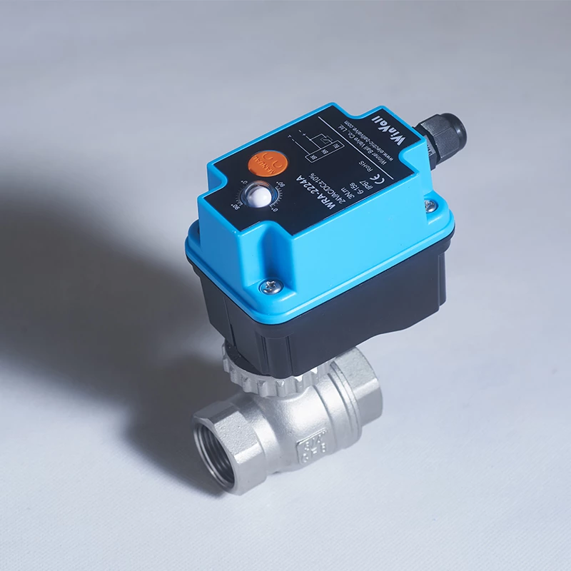 Winvall Electric Actuated SS 2 Way 3 Way Ball Valve